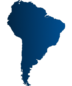 South America Blue Shadow small South America Blue Shadow small
